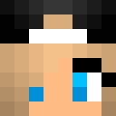 Black skin: face render