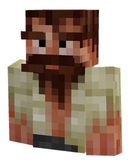 Black skin: bust render