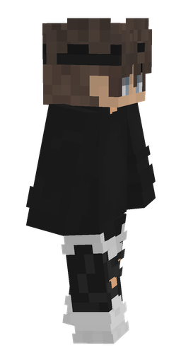 Black skin: body, right side render