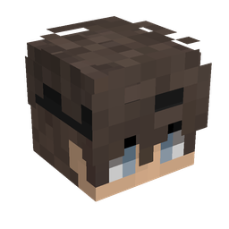 Black skin: head render
