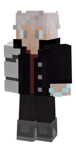Black skin: body, front render