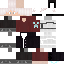 Black skin: raw texture render