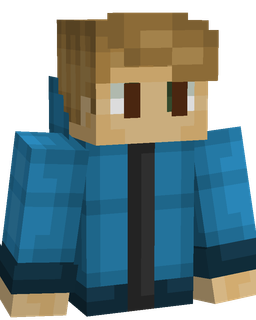 Blue skin: bust render