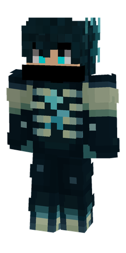 Black skin: body, front render
