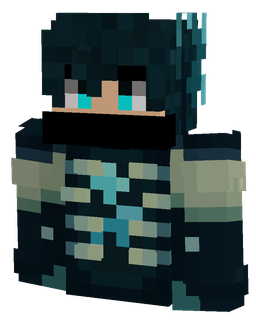 Black skin: bust render