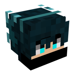 Black skin: head render