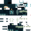 Black skin: raw texture render