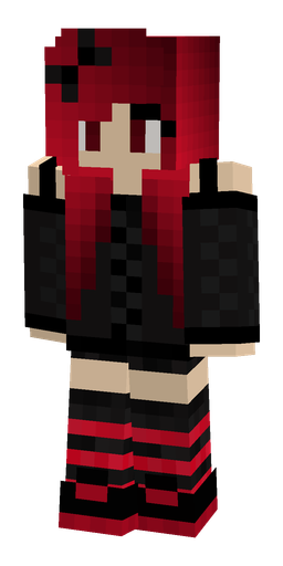 Black skin: body, front render