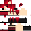 Black skin: raw texture render