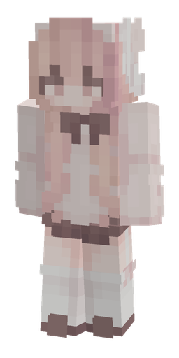 Pink skin: body, front render