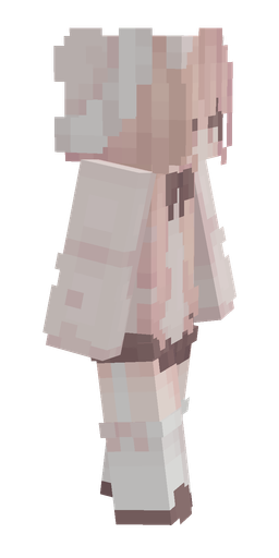 Pink skin: body, right side render