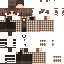 Brown skin: raw texture render