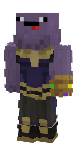 Black skin: body, front render