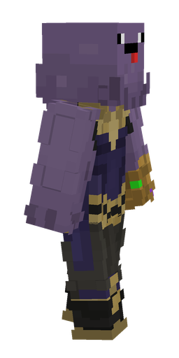 Black skin: body, right side render