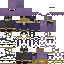 Black skin: raw texture render