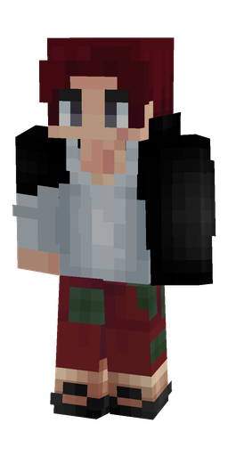 Black skin: body, front render