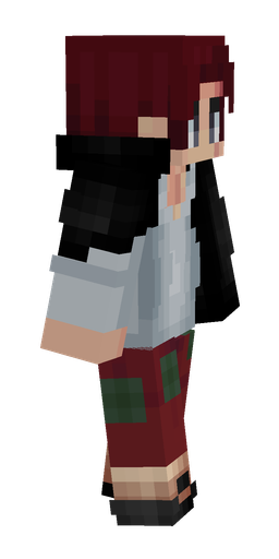 Black skin: body, right side render