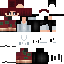 Black skin: raw texture render