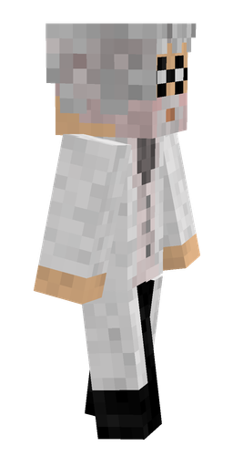 Black skin: body, right side render