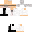 Black skin: raw texture render