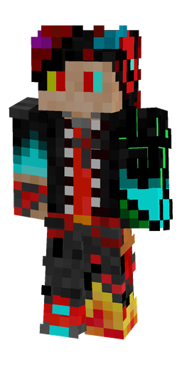 Black skin: body, front render