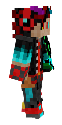 Black skin: body, right side render