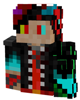 Black skin: bust render