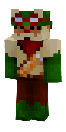 Black skin: body, front render