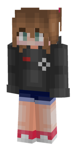 Black skin: body, front render