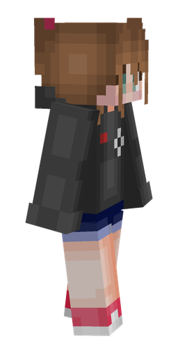 Black skin: body, right side render