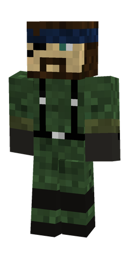 Black skin: body, front render
