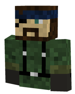 Black skin: bust render