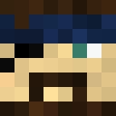 Black skin: face render