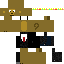 Black skin: raw texture render