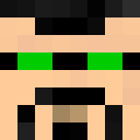Black skin: face render