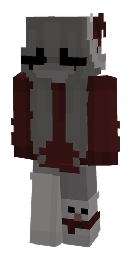 Gray skin: body, front render