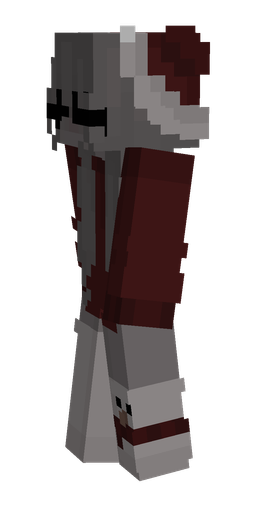 Gray skin: body, left side render