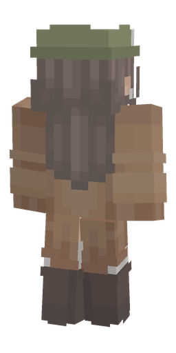 Classic skin: body, back render