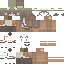 Classic skin: raw texture render