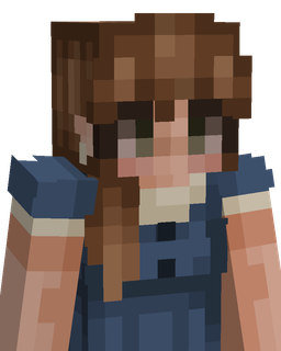 Blue skin: bust render