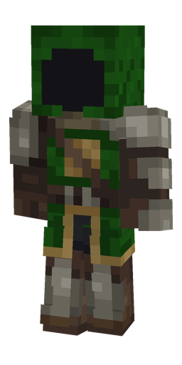 Brown skin: body, front render