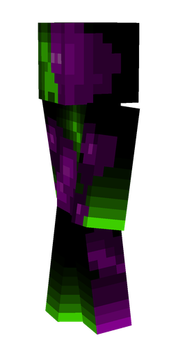 Black skin: body, left side render