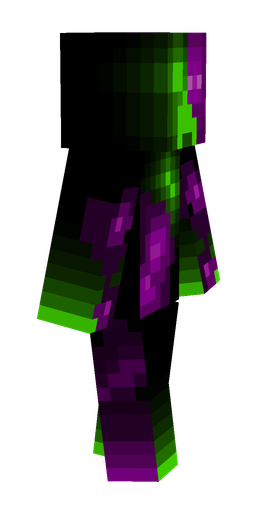 Black skin: body, right side render