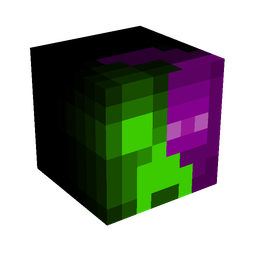 Black skin: head render