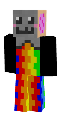 Blue skin: body, front render