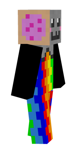 Blue skin: body, right side render