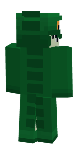 Classic skin: body, back render