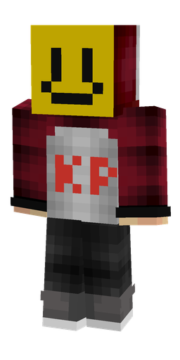 Black skin: body, back render