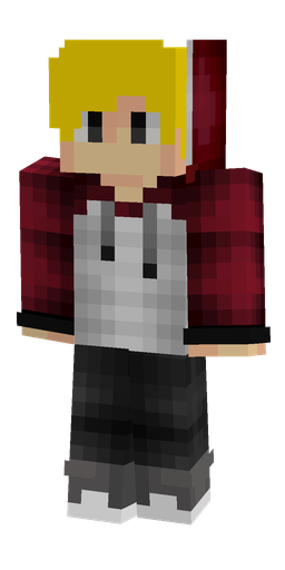 Black skin: body, front render