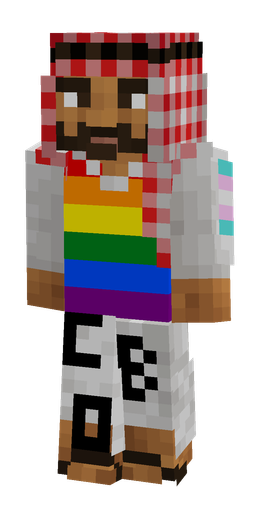 Red skin: body, front render